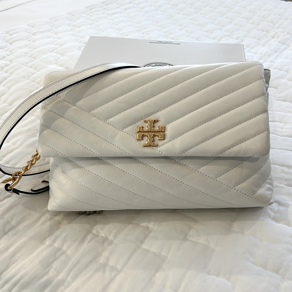 Tory Burch Kira Chevron Flap Bag/Nwt